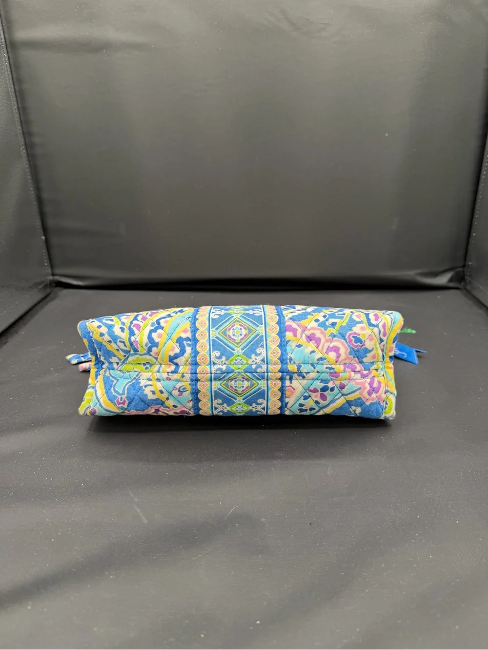 NWT Vera Bradley Medium Bow Cosmetic Capri Blue
